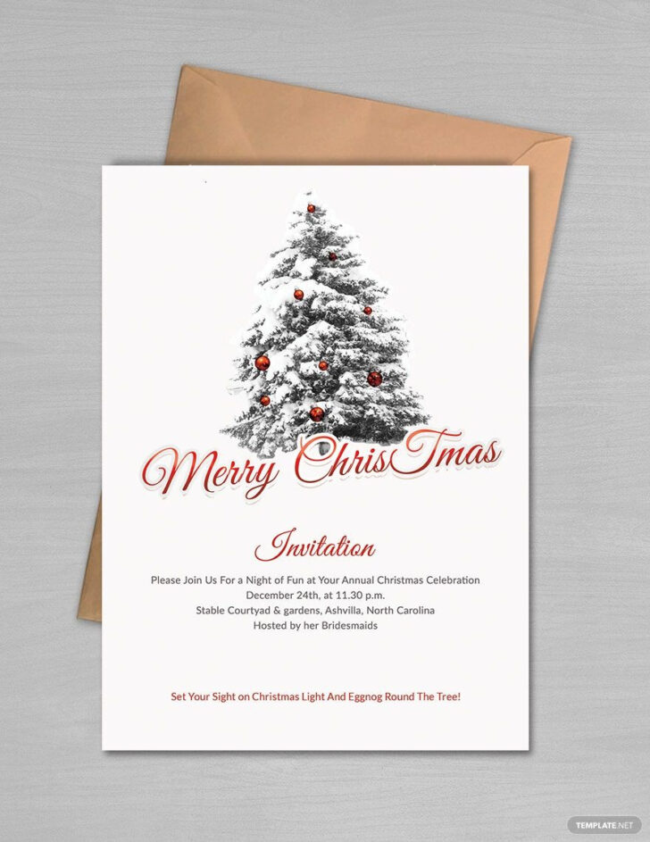 Christmas Holiday Party Email Invitation Template For Outlook Christmas Holiday Party Email Invitation Template For Outlook