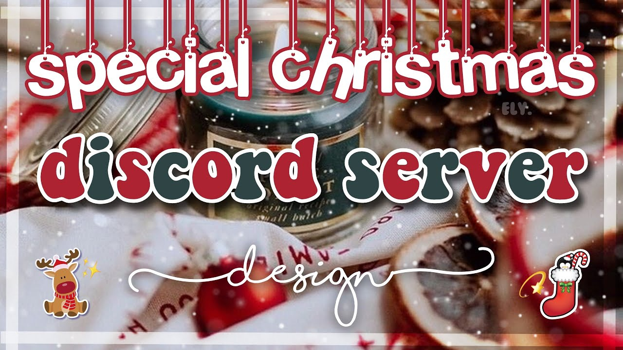 。˚⋆🎄꒱ Aesthetic Christmas Discord Server Template :: Ely. °。˚୨୧ within Christmas Discord Server Template