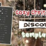 ｡˚⋆🎄﹕ Cozy Aesthetic Christmas Discord Server Template Free 、Ely. °｡˚✿ In Christmas Discord Server Template
