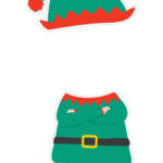 Elf Christmas Templates   17 Free Pdf Printables | Printablee Intended For Christmas Elf Body Template