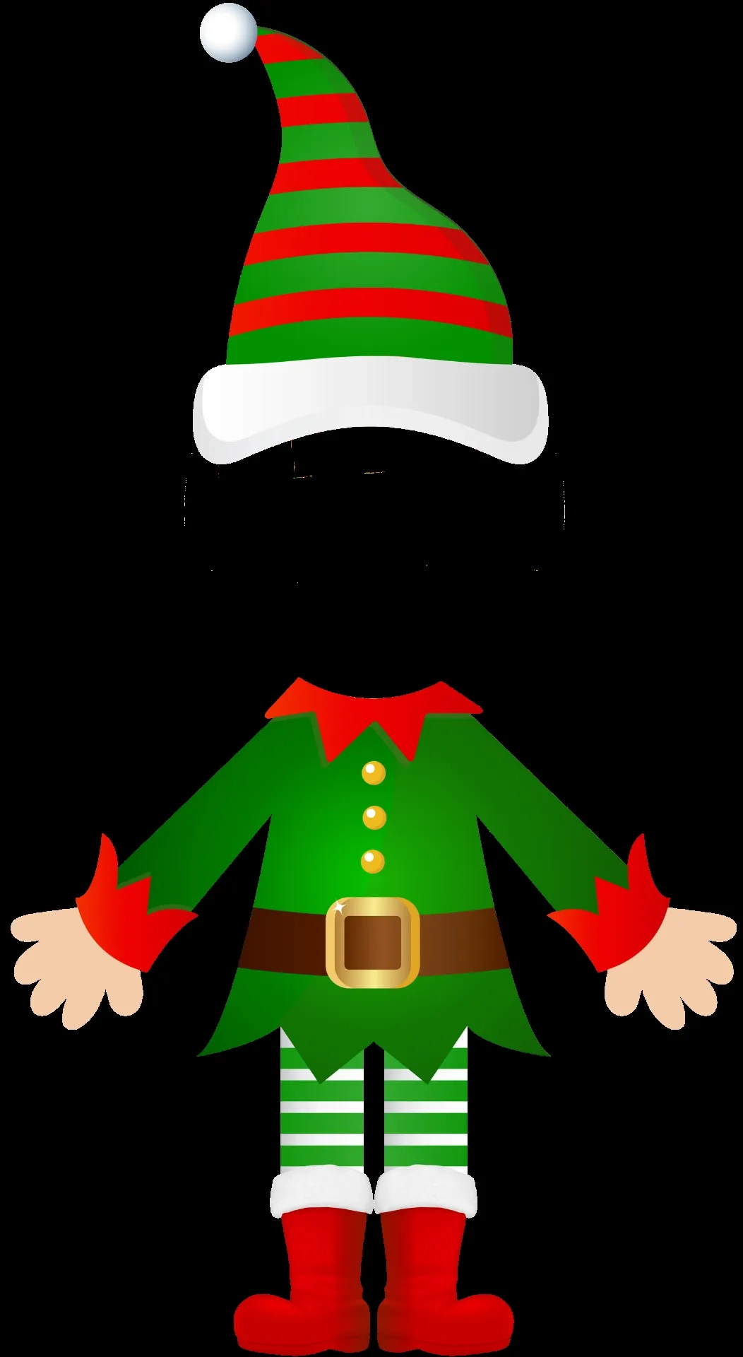 Elf Yourself Blank Photo Template — Kapwing regarding Christmas Elf Printable Template