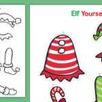 Elf Yourself Template With Christmas Elf Craft Template