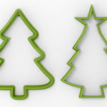 🎄 Christmas Tree Cookie Cutter・ Stl File For ・Cults Throughout Christmas Cookie Cutter Template