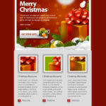 Feastmail   Christmas And Corporate Email Templateolegnax In Christmas Email Template Business