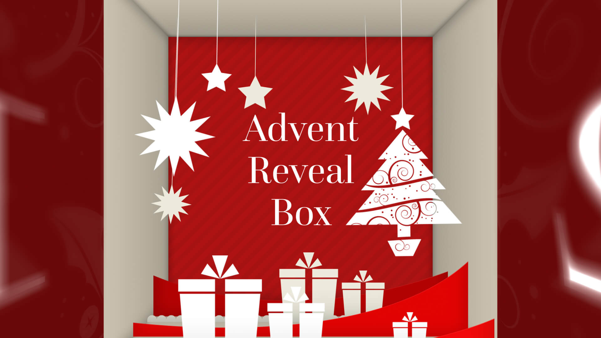Festive 3D Advent Calendar Box Reveal For Premiere | Enchanted Media with regard to Christmas Advent Calendar Video Template