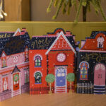Festive Homes Christmas Card Pack   3 Designs Inside Christmas Card House Template