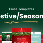 Festive/ Seasonal Email Templates | Figma With Christmas Email Template Design