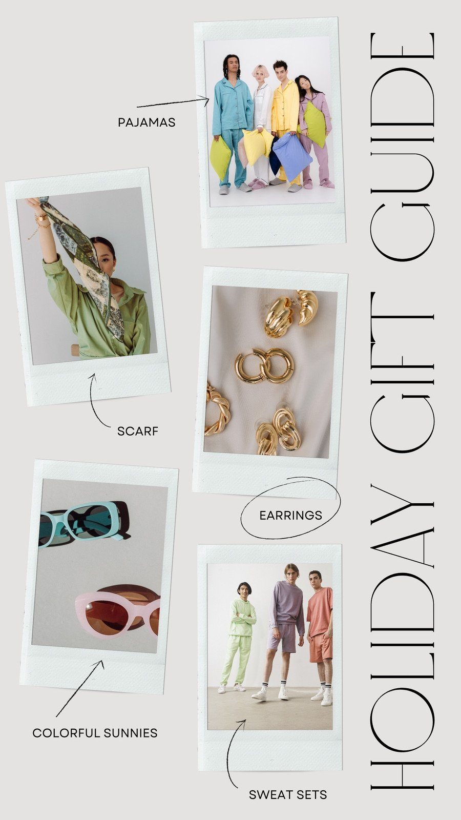 Free And Customizable Gift Guide Templates with regard to Christmas Gift Guide Template