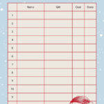Free And Customizable Holiday Wishlist Templates Inside Christmas Gift Guide Template