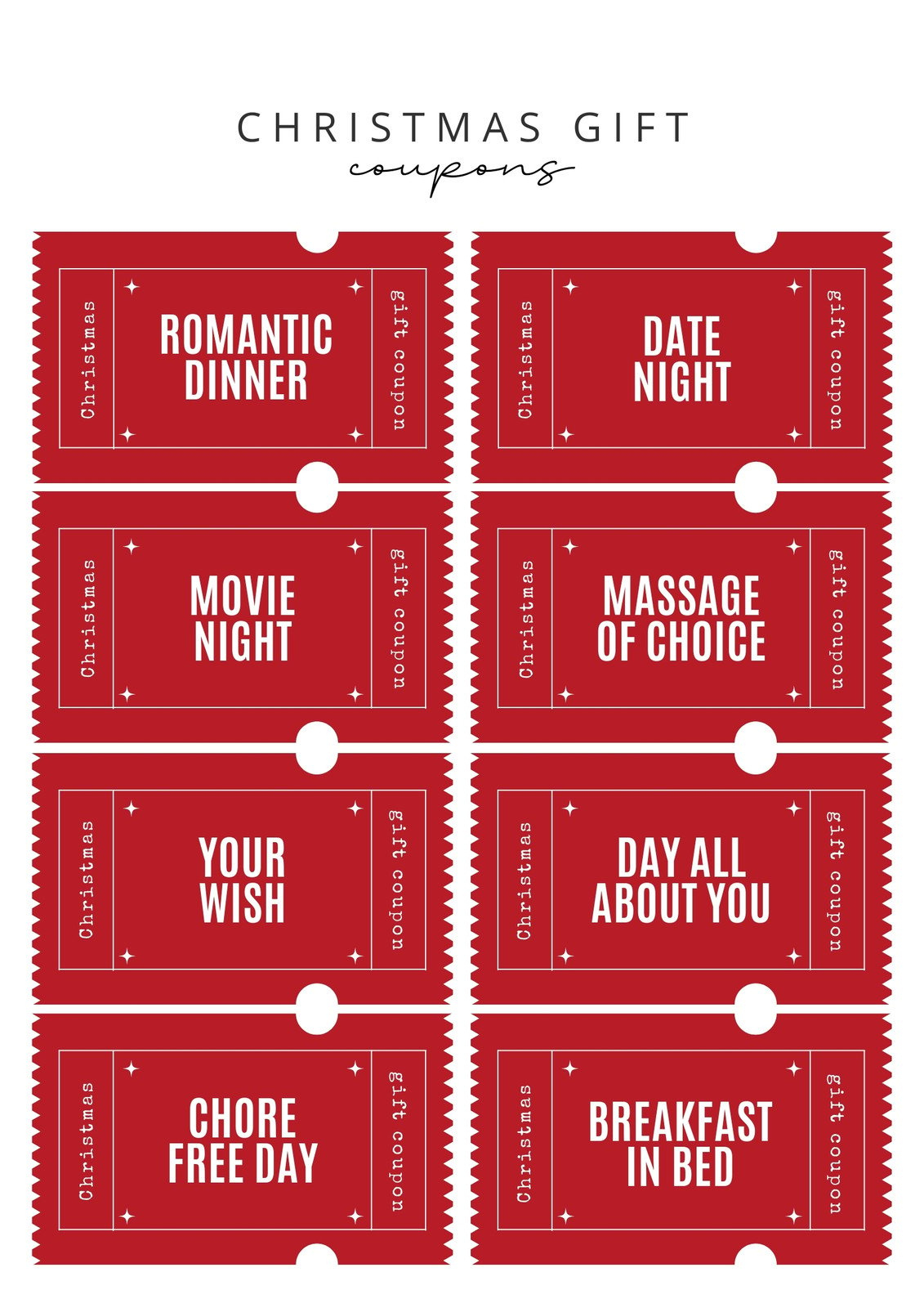 Free And Editable Christmas Coupon Templates | Canva regarding Blank Coupon Template Christmas