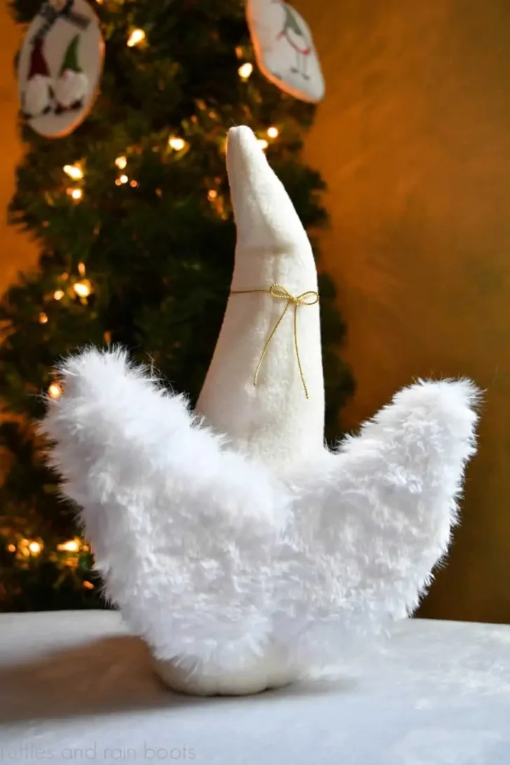 Christmas Angel Wings Template