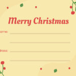Free Blank Christmas Address Label Template To Edit Online With Regard To Christmas Address Label Template