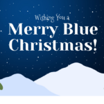 Free Blue Christmas Postcard Template To Edit Online Intended For Blue Christmas Service Template