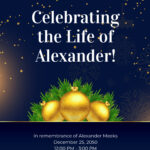 Free Blue Christmas Service Invitation Template To Edit Online Intended For Blue Christmas Service Template