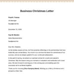 Free Business Christmas Letter Template To Edit Online With Regard To Business Christmas Letter Template