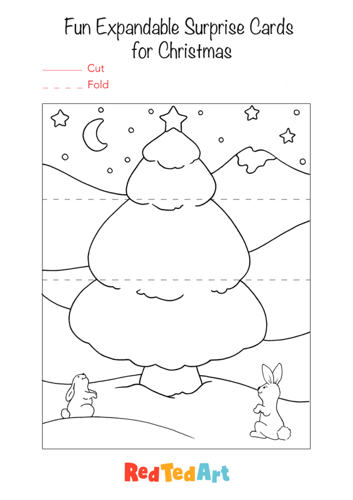 Christmas Cards Template For Kids Christmas Cards Template For Kids
