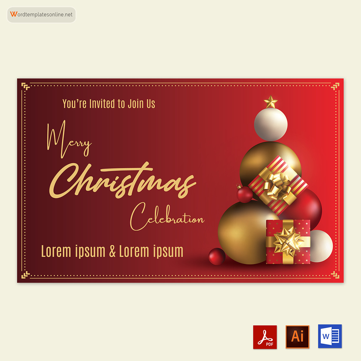 Free Christmas Card Templates (Word | Psd | Pdf) intended for Christmas Cards Free Template Downloads