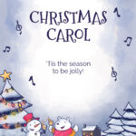 Free Christmas Carol Poster Template To Edit Online Throughout Christmas Carol Poster Template