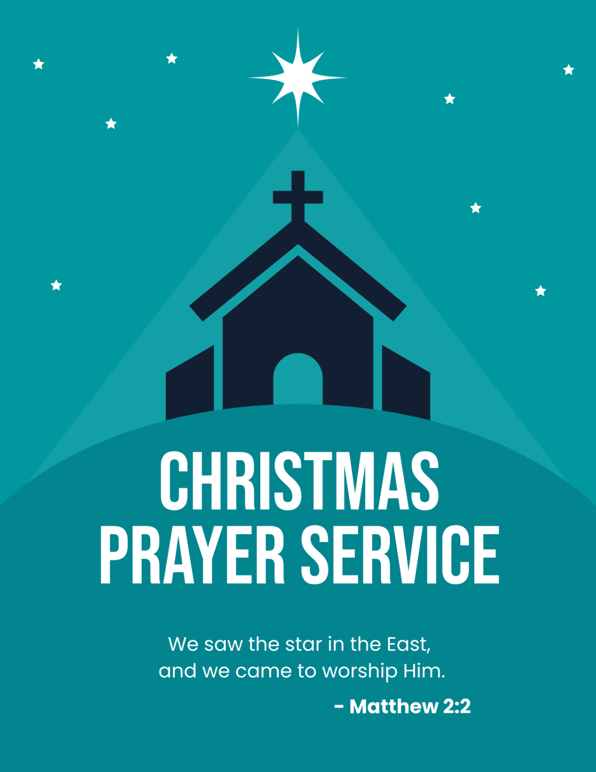 Free Christmas Church Flyer Template To Edit Online inside Christmas Church Flyer Template Free