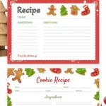 Free Christmas Cookie Recipe Template In Google Slides And Inside Christmas Cookie Recipe Template