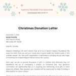 Free Christmas Donation Letter Template To Edit Online Inside Christmas Donation Request Letter Template