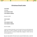 Free Christmas Email Letter Template To Edit Online For Christmas Email Letter Template