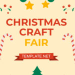 Free Christmas Fair Poster Template To Edit Online Within Christmas Fair Poster Template