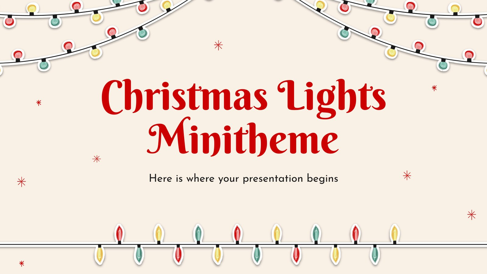 Free Christmas Google Slides Themes And Powerpoint Templates with regard to Aesthetic Christmas Slides Template