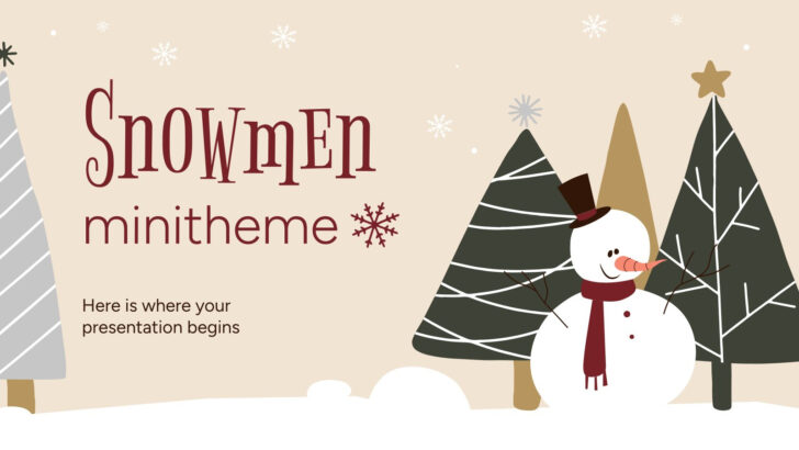Aesthetic Christmas Slideshow Template Aesthetic Christmas Slideshow Template
