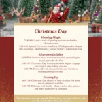 Free Christmas Itinerary Template For Google Docs With Christmas Day Itinerary Template
