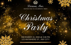 Free Christmas Party Virtual Invitation Templates | Canva inside Christmas Eve Invite Template