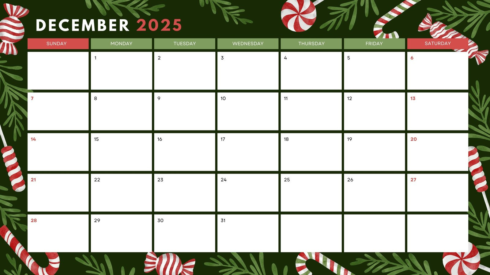 Free Custom Printable Christmas Calendar Templates | Canva for Christmas Activity Calendar Template