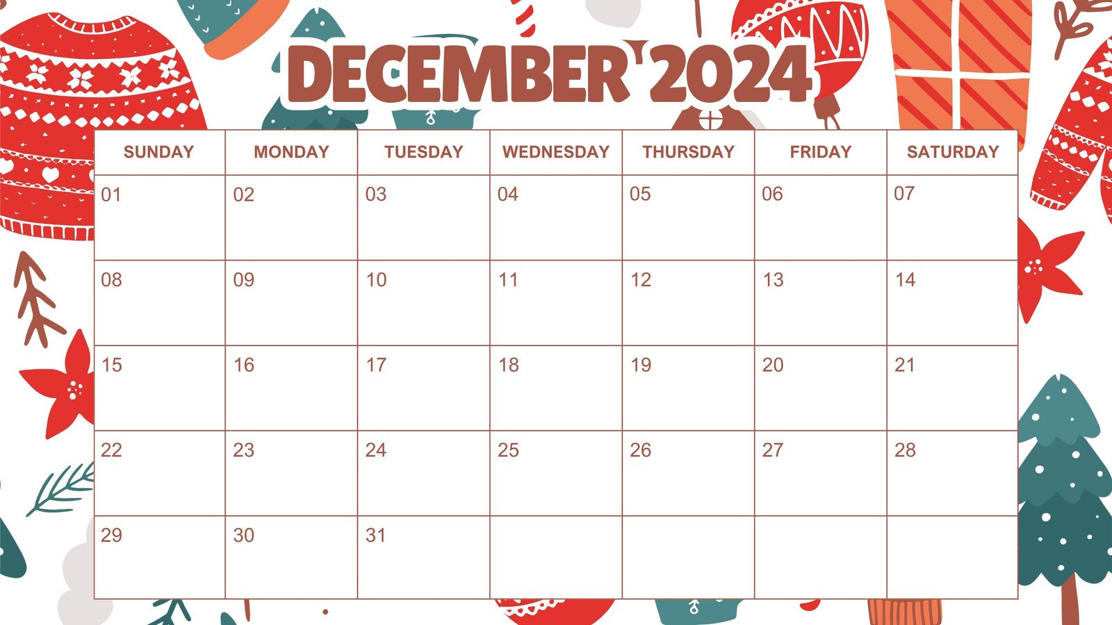 Free Custom Printable Christmas Calendar Templates | Canva for Christmas Activity Calendar Template