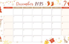 Free Custom Printable Christmas Calendar Templates | Canva inside Christmas Countdown Calendar Template