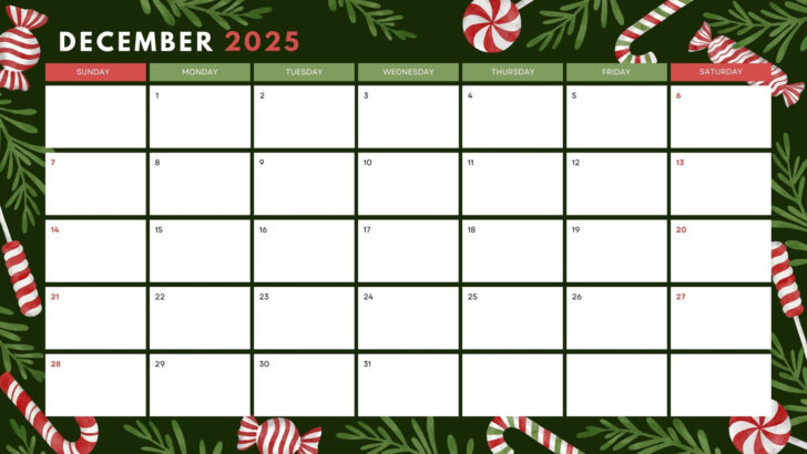Christmas Advent Calendar Template Christmas Advent Calendar Template