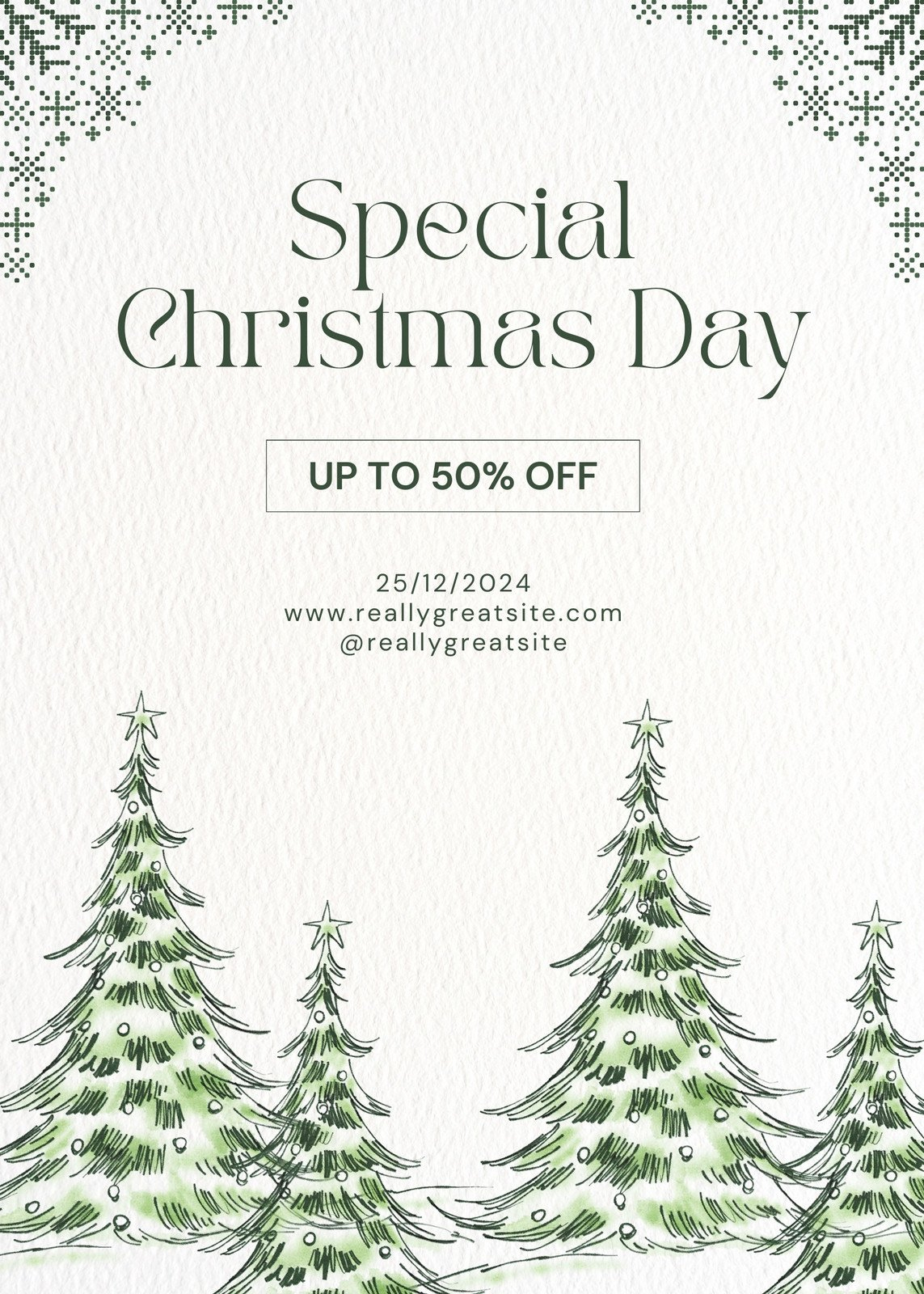 Free Custom Printable Christmas Poster Templates | Canva regarding Christmas Graphic Design Template