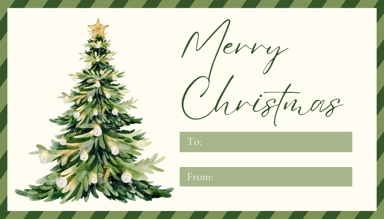 Free Custom Printable Christmas Tag Templates | Canva for Christmas Card Label Template