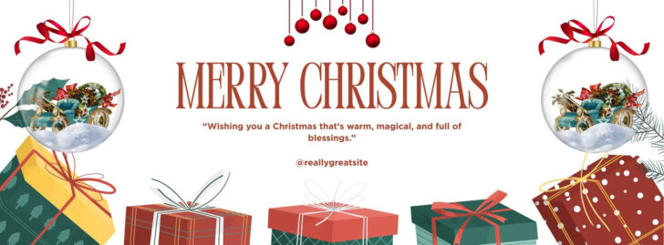 Christmas Facebook Cover Photo Template