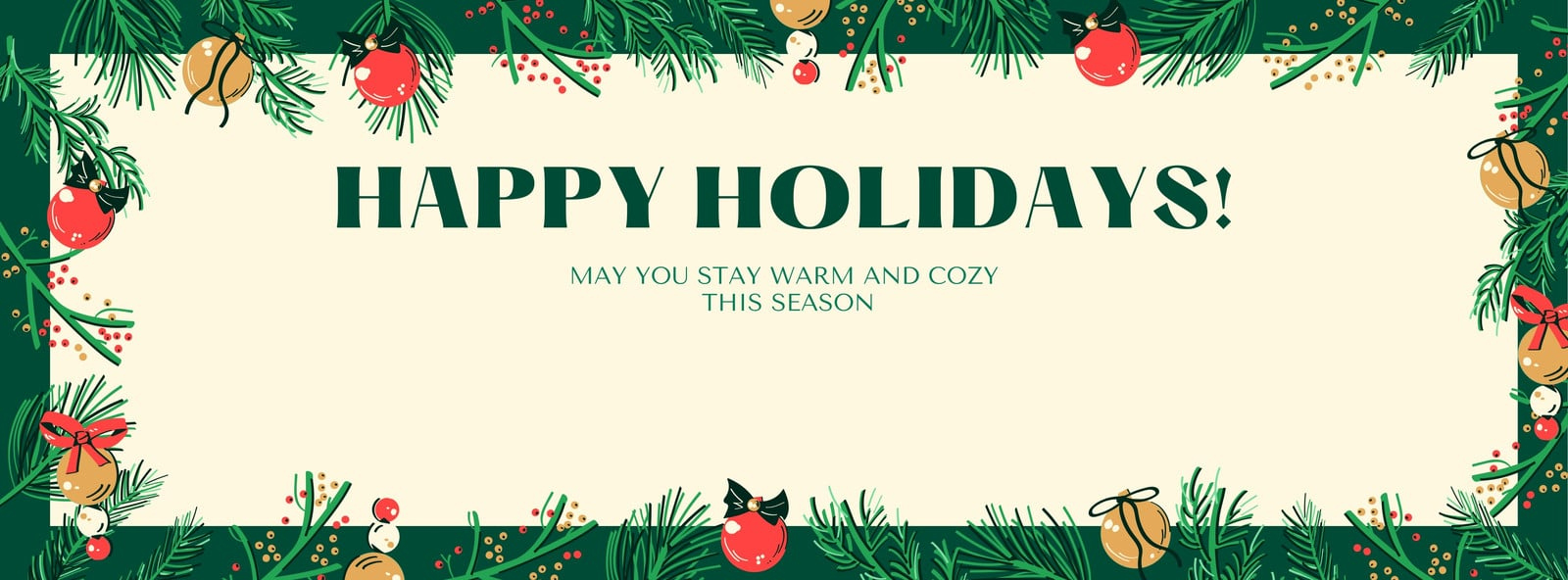 Free Customizable Christmas Facebook Cover Templates | Canva intended for Christmas Facebook Cover Template