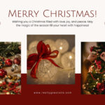 Free Customizable Christmas Facebook Post Templates | Canva Regarding Christmas Card Template For Facebook