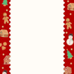 Free Customizable Christmas Page Border Templates | Canva Throughout Christmas Gift Tag Border Template