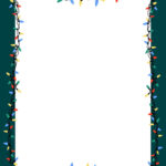 Free Customizable Christmas Page Border Templates | Canva With Christmas Border Letter Template