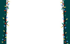 Free Customizable Christmas Page Border Templates | Canva with Christmas Border Letter Template