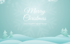 Free Download: Christmas Greeting Vector With Snowy Landscape with regard to Christmas Greeting Card Template Free Download