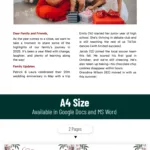 Free Family Christmas Newsletter Template | Thegoodocs Intended For Christmas Family Newsletter Template Free