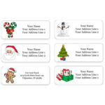 Free Label Templates | Microsoft Create   Worksheets Library Regarding Christmas Address Label Template Free Download