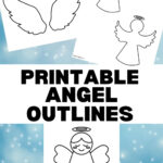 Free Printable Angel Craft Templates   Within Christmas Angel Cut Out Template