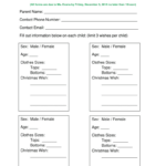 Free Printable Angel Tree Tags Template: Fill Out & Sign Online For Christmas Angel Tree Template