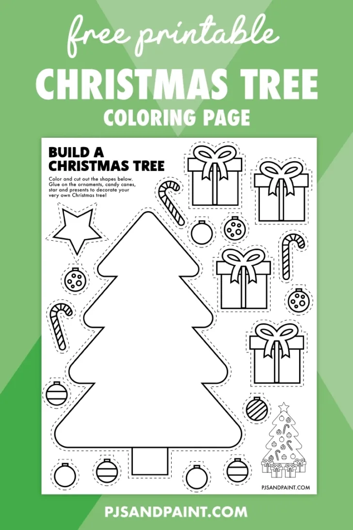 Build a Christmas Tree Template Build a Christmas Tree Template