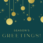 Free Printable Business Holiday Card Templates | Canva With Regard To Business Christmas Greetings Template